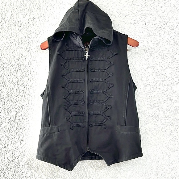 Tripp nyc Other - Tripp NYC Black Denim Vest Jacket